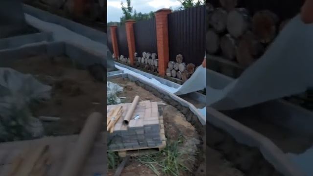 Укладка брусчатки в частном доме смотреть онлайн
