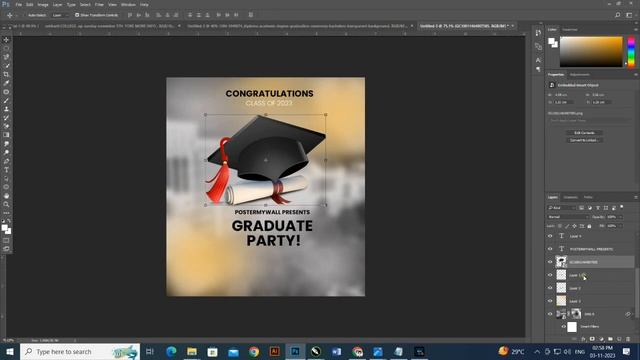 Event Flyer Design Social Media | Photoshop Tutorial | Adobe Photoshop Tutorial-2023 смотреть онлайн