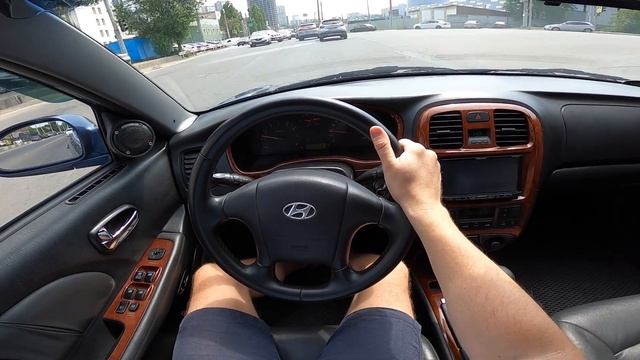 2007 Hyundai Sonata 4 (2.7 V6) POV Test Drive смотреть онлайн