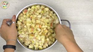 Яблоки для пирога на зиму