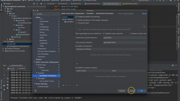 SpringBoot 2.3 Essentials 02 - @Component, @Autowired and @SpringBootApplication