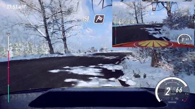 Dirt Rally 2.0/Subaru Impreza 1995/Col de Turini-Sprint en descente/Onboard смотреть онлайн