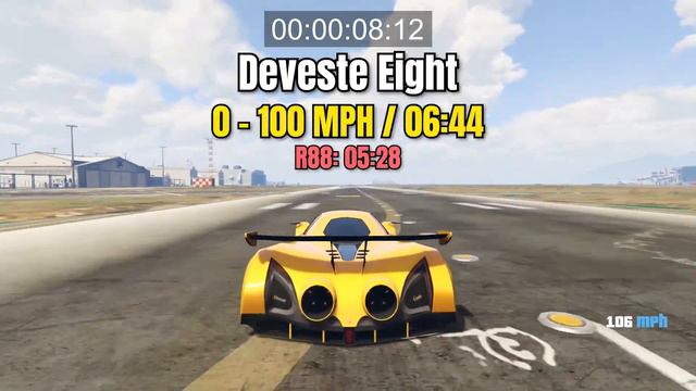 GTA 5 ONLINE - OCELOT R88 VS DEVESTE EIGHT (WHICH IS FASTEST?) смотреть онлайн
