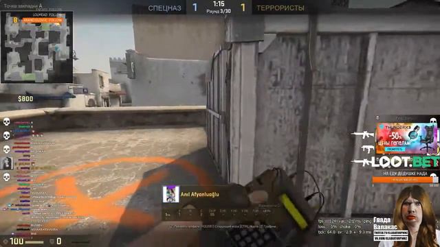 ГЛАД ВАЛАКАС: ЗАШЁЛ В CS:GO смотреть онлайн