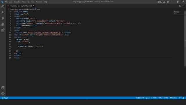 How to Integrate Unlayer’s Pop-up Builder in Your Application смотреть онлайн
