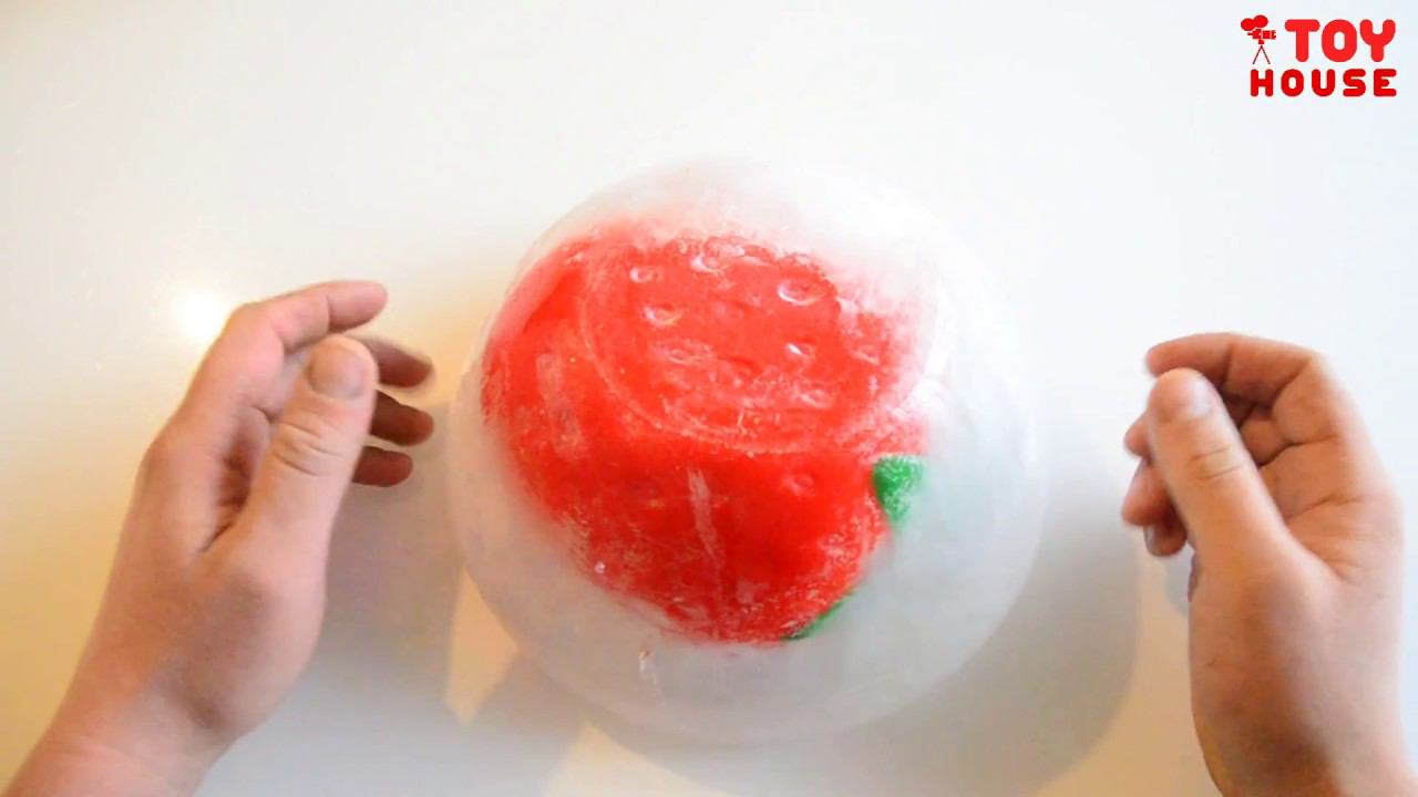 Ледяной СКВИШИ / SQUISHY заморозил и разбил кувалдой. Эксперимент опыт с игрушкой антистресс