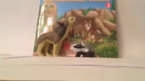 Обзор мои журналы и фигурки "Животные леса" #2.