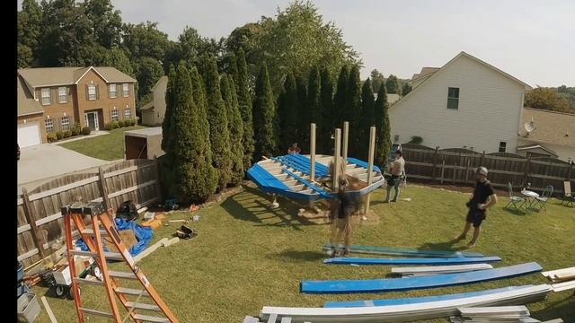 2V Geodesic Dome Build Using Brackets From Thunder Domes смотреть онлайн
