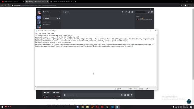 How to hack any fruit in Blox Fruits Roblox 4/2/2021 смотреть онлайн