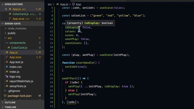 Simon Says Game in React смотреть онлайн