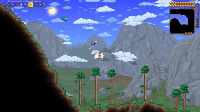 Как призвать мозг Ктулху и Пожирателя Миров в Террарии смотреть онлайн