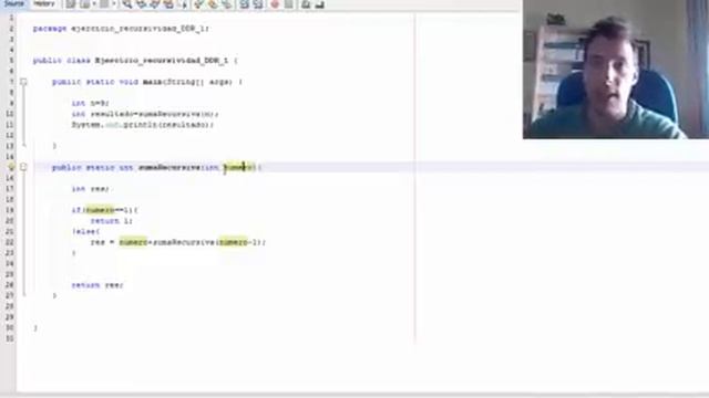 Ejercicios Java - Recursividad #1 - Factorial y suma de números смотреть онлайн