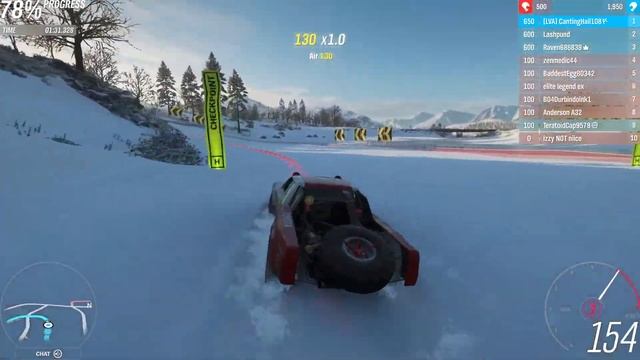Forza Horizon 4 - Series 33 Winter - CooP Trial - Ice Gauge - Toyota Baja Truck A800 - Build - Tune смотреть онлайн