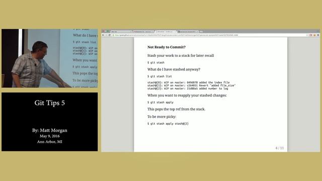 LT - Git Tips 5 By Matt Morgan смотреть онлайн