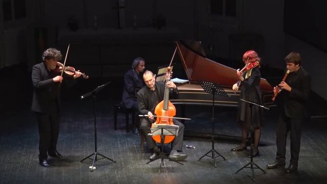 Георг Филипп Телеман Квартет для флейты, двух скрипок и BC (Allegro, Grave, Allegro) смотреть онлайн