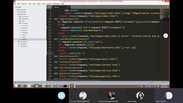 Django Using Sessions|| How To Create Sessions Object In Django, Sessions In Django [BEGINEERS] смотреть онлайн