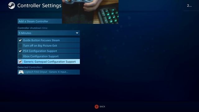 Steam Controller - Dinput and Xinput setup guide смотреть онлайн