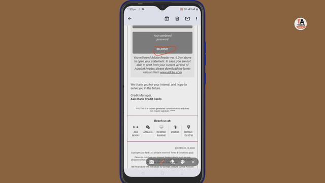 Updates on your AXIS BANK MY ZONE CREDIT CARD application смотреть онлайн