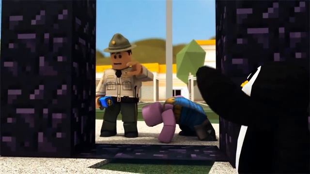 Roblox Defeats THANOS - Funny Roblox Jailbreak Animations смотреть онлайн
