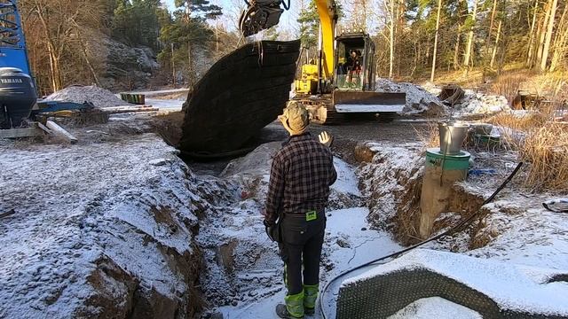 Rock Blasting For Sewage Tank (Real Time)