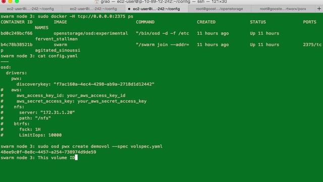 osd swarm with pwx смотреть онлайн