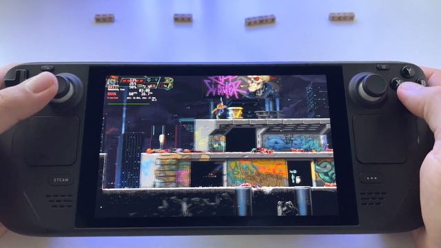 Huntdown - Steam Deck handheld gameplay смотреть онлайн