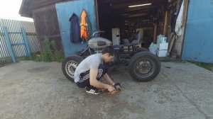 Самодельный квадроцикл. (Часть 1)