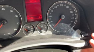 VW Jetta / Golf MK5 service reset