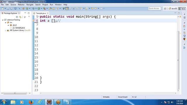 String Handling, and Arrays in Java смотреть онлайн