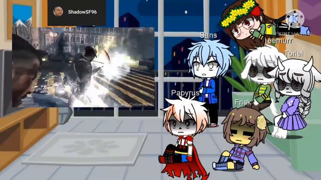 Undertale React To Call Of Duty:Modern Warfare 3 - Soap Death | Gacha Life | смотреть онлайн
