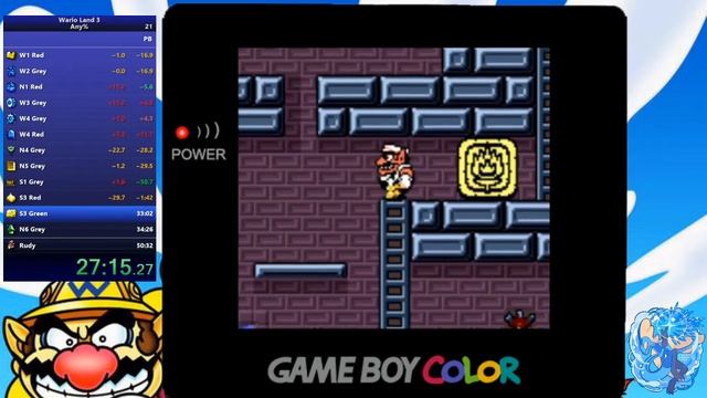 Wario Land 3 Speedrun - Any% - 47:43 смотреть онлайн