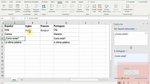 TRADUCIR Texto con EXCEL y Google SHEETS ✅ смотреть онлайн