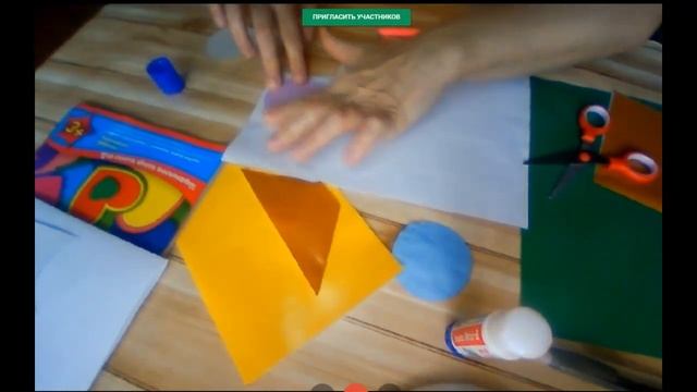 Изготовление аппликации "Птенцы в гнезде" смотреть онлайн