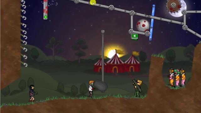 Flaming Zombooka 3 Carnival Full Walkthrough смотреть онлайн