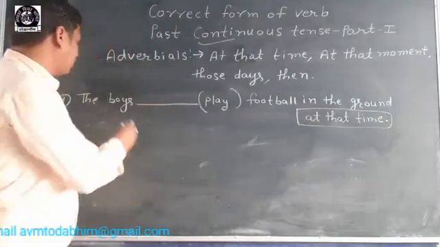Correct form of verb (past continuous tense) PART - 1 смотреть онлайн