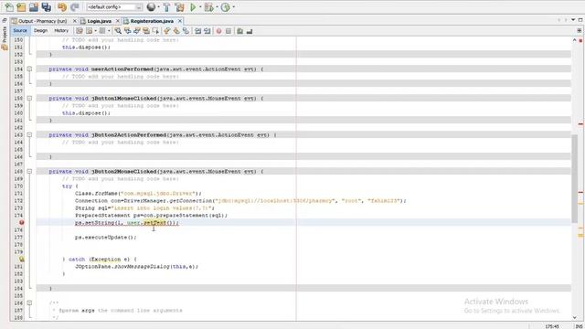 LOGIN FORM With MYSQL Database JDBC| JAVA Swing GUI смотреть онлайн