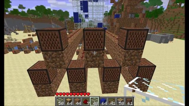 Minecraft - Music Box using Piston Memory Tape смотреть онлайн