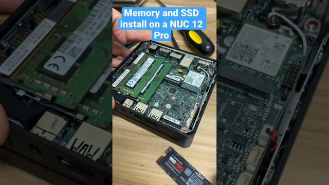 Got the DRAM and SSD in for our Intel NUC 12 Pro. Testing now, review soon. смотреть онлайн