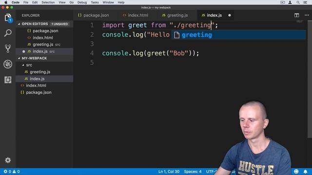 WEBPACK TUTORIAL: Webpack 4 with Zero Configuration смотреть онлайн