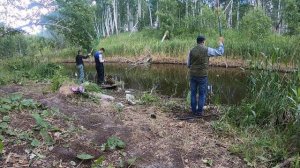 Рыбалка на реке Тюкалка. Рыбалка в Омской области