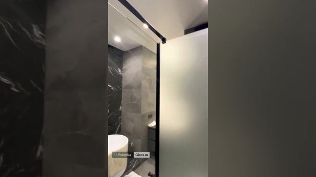 Душевая перегородка в стиле loft, и зеркала с подсветкой в полный рост смотреть онлайн