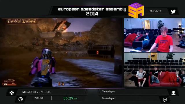 #ESA2014 BLUE Mass Effect 2 by Tentaclepie Any% смотреть онлайн