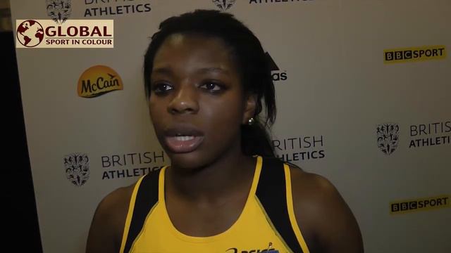 Asha Phillip 2013 Sheffield Indoor trials - Post race interview смотреть онлайн