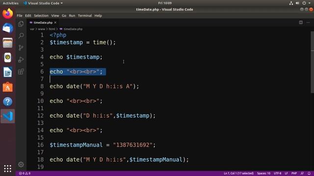 PHP - Time and Date Functions смотреть онлайн