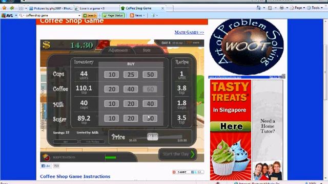 coffee shop game walkthrough смотреть онлайн