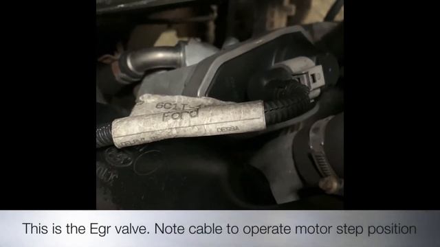 Egr valve location ford transit 2.4 MK7 смотреть онлайн