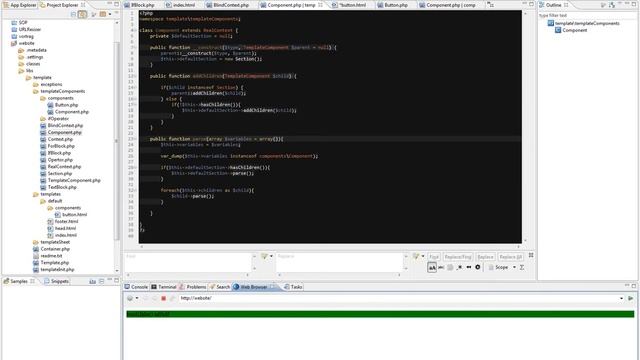 Website mit PHP5 #19 - template system, if container part II смотреть онлайн