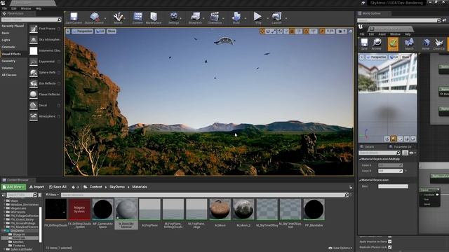 Exploring the depths of the new Sky & Atmosphere system | Unreal Engine смотреть онлайн