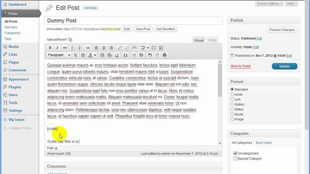How to Add a Code Snippet into Posts or Pages смотреть онлайн