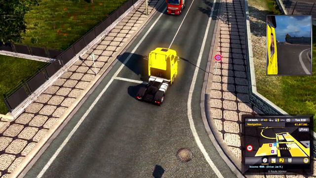 Nora Trans Tandem Skin - Euro Truck Simulator 2 v1.28.1.3s смотреть онлайн